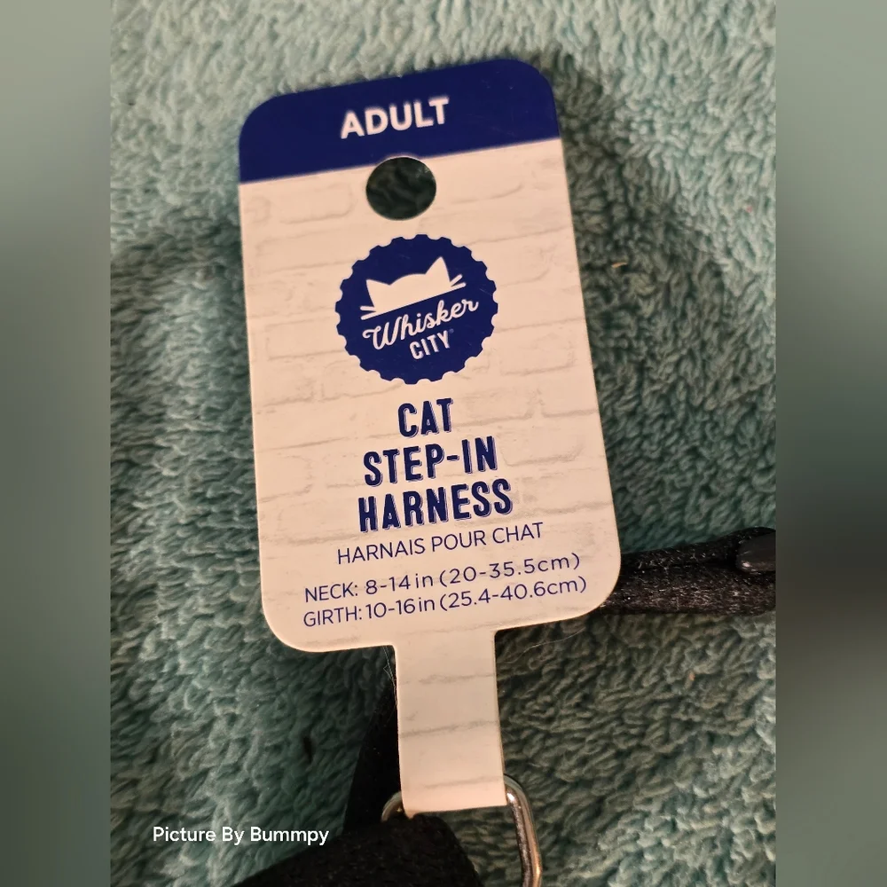 NWT Whisker City Cat Step-In Harness